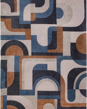 Louis De Poortere alfombra CA 9196 Nuance Module Camel Blue