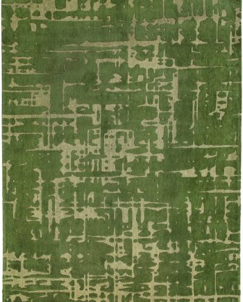 Louis De Poortere alfombra CA 9202 Structures Baobab Perrier Green